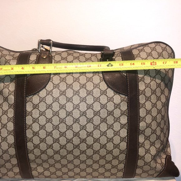 GUCCI Vintage Duffel Bag/ Suitcase - Picture 3 of 10